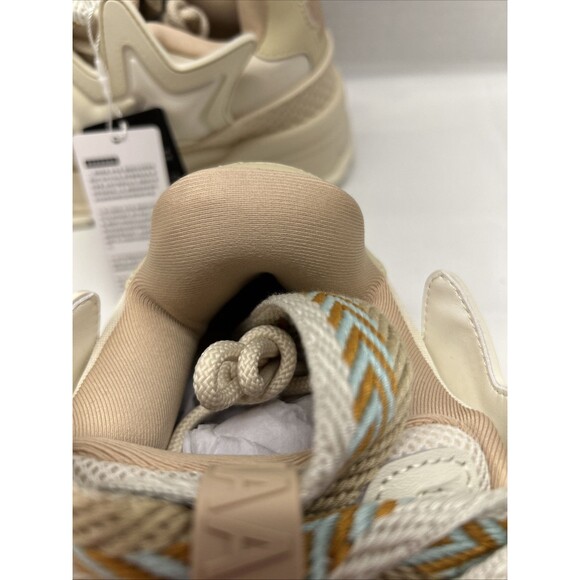 Kaalixto Cream Bread Platform Sneaker Shoe Retro 80's Size 9.5 Womens New In Box - Picture 7 of 15